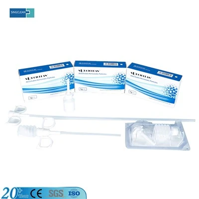Kirurški hemostatični prah za operacijo ran